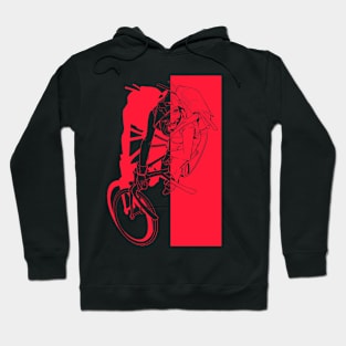 Road Samurai red Hoodie